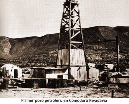 Primer pozo petrolero